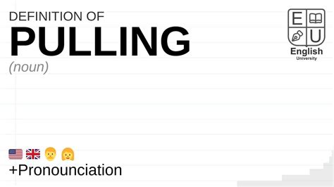 pull pronunciation|pull meaning in english.